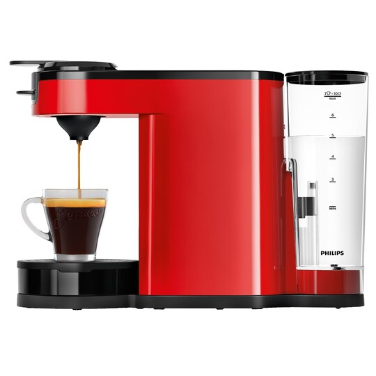 Senseo Switch 3in1 kaffemaskin Base+ HD6594/80 (rød)