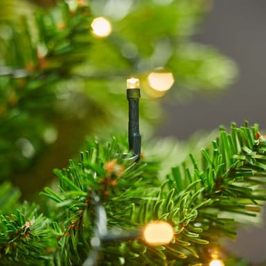Nedis Julebelysning | Streng | 180 LED's | Varm Hvit | 13.50 m | Lyseffekter: 7 | Innendørs eller utendørs | Nettstrøm drevet
