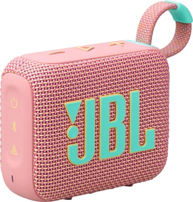 JBL Go 4 bærbar høyttaler (rosa)