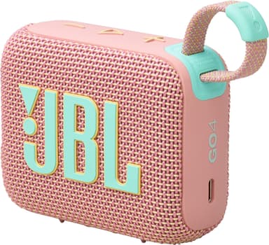 JBL Go 4 bærbar høyttaler (rosa)