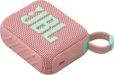 JBL Go 4 bærbar høyttaler (rosa)
