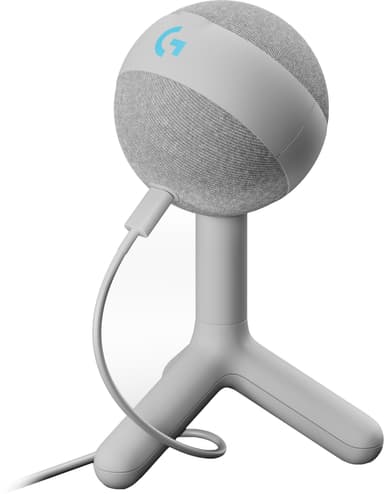 Logitech G Yeti Orb gamingmikrofon (hvit)