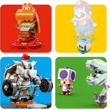 Lego mario bowser castle instructions best sale
