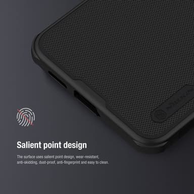 NILLKIN Samsung Galaxy S24 Frostet Skall Hardt - Svart