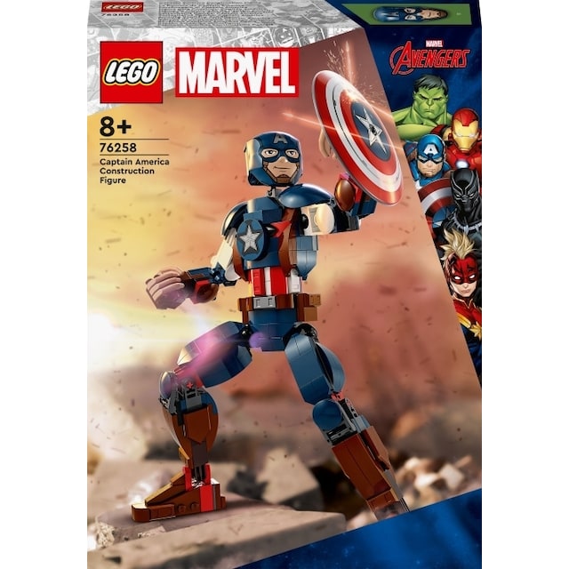LEGO Super Heroes Marvel 76258 - Captain America Construction Figure