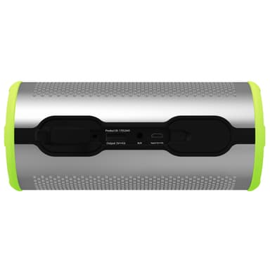 BRAVEN Stryde 360 trådløs høyttaler (sølv/grønn)