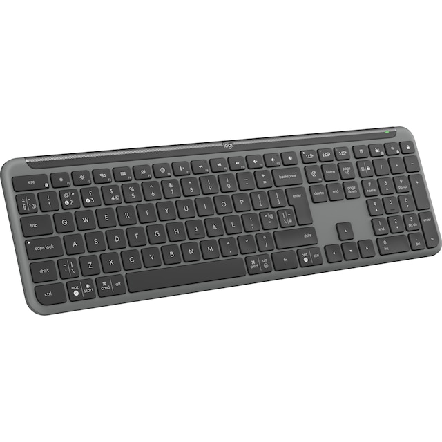 Logitech MK950 Slim tastatur (grafitt)
