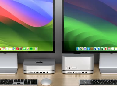 Satechi Mac mini/Studio dokkingstasjon (sølv)