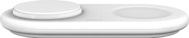 Belkin BoostCharge Pro 2i1 Magnetic Qi2 trådløs lader (hvit)