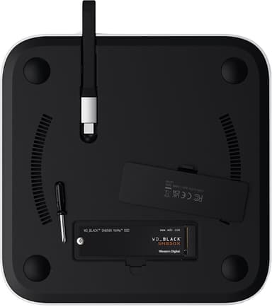 Satechi Mac mini/Studio dokkingstasjon (sølv)
