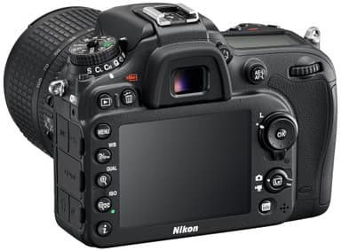 Nikon D7200 DSLR kamera m/AF-S DX Nikkor 18-105 mm telefoto zoomobj.