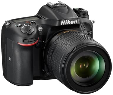 Nikon D7200 DSLR kamera m/AF-S DX Nikkor 18-105 mm telefoto zoomobj.