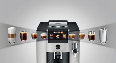 Jura S8 automatisk kaffemaskin 15483 (platina)