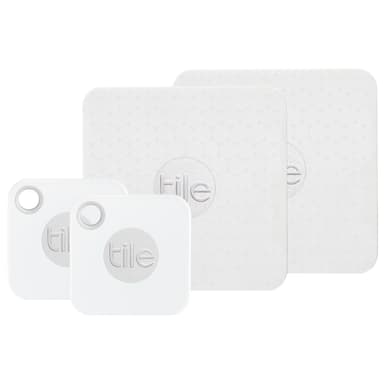 Tile Mate & Slim Combo sporingsenhet firepakning (hvit)