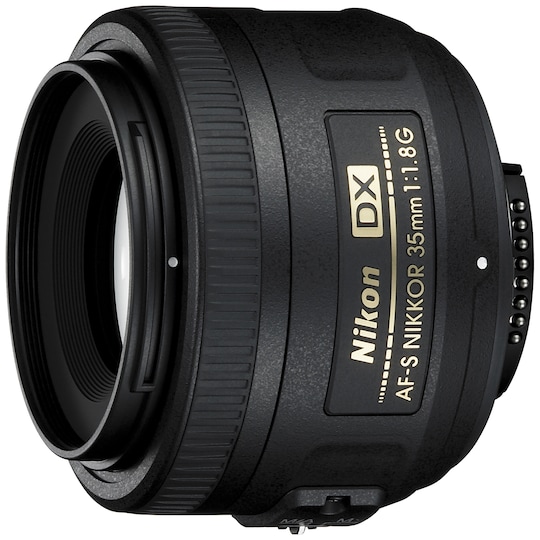 Nikon AF-S DX Nikkor 35 mm f/1,8 fastobjektiv