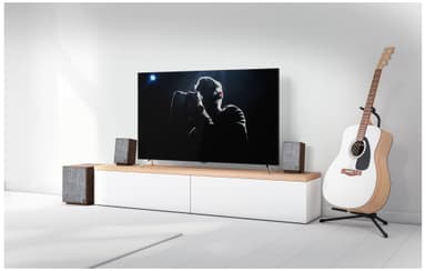 Klipsch ProMedia Heritage 2.1 høyttalersystem (valnøtt)