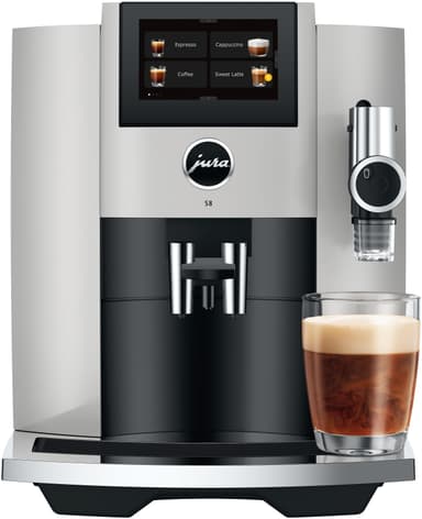 Jura S8 automatisk kaffemaskin 15483 (platina)