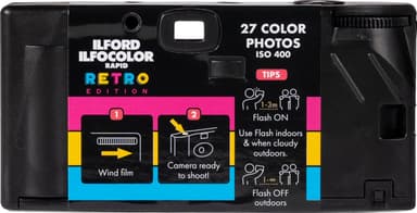 Ilford Rapid Retro analogt engangskamera