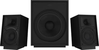 Klipsch ProMedia Heritage 2.1 høyttalersystem (matt sort)