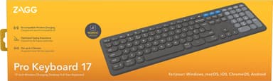 Zagg Pro trådløst tastatur (sort)