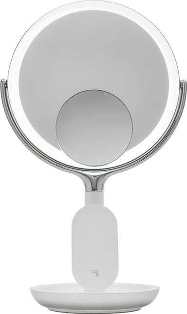 Sharper Image LED sminkespeil med trådløs lader P001307