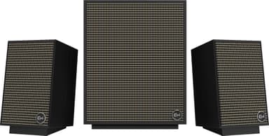 Klipsch ProMedia Heritage 2.1 høyttalersystem (matt sort)