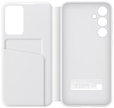 Samsung Galaxy A35 5G Smart View Wallet lommebokdeksel (hvit)