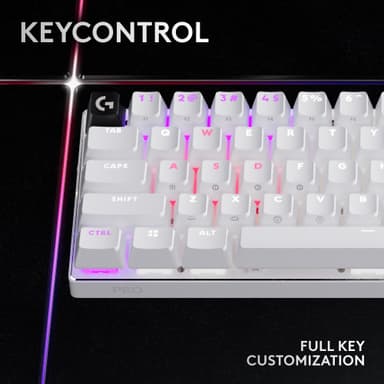 Logitech G Pro X 60 gamingtastatur (hvit)