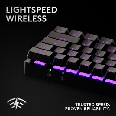 Logitech G Pro X 60 gamingtastatur (sort)