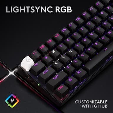 Logitech G Pro X 60 gamingtastatur (sort)