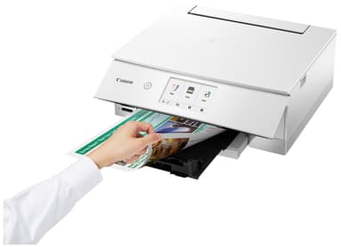 Canon Pixma TS8251 AIO inkjet-skriver (hvit)
