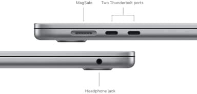 MacBook Air 15 M3/8GB/512GB (Space Gray)