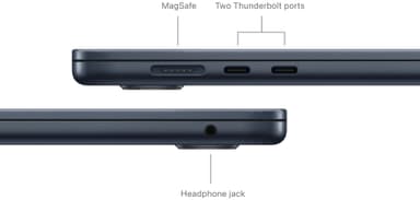 MacBook Air 15 M3/8GB/256GB (Midnight)