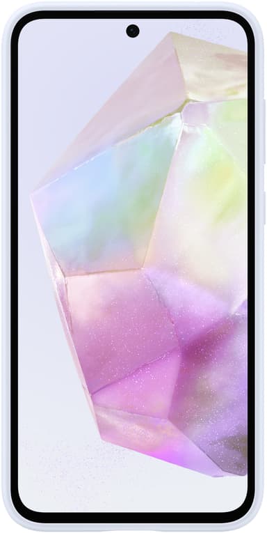 Samsung Galaxy A35 5G Silicone deksel (lyseblå)