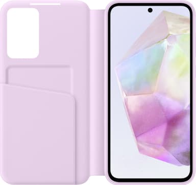 Samsung Galaxy A35 5G Smart View Wallet lommebokdeksel (lavender)