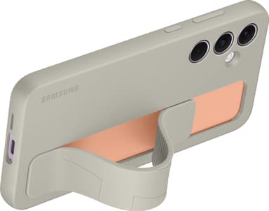 Samsung Galaxy A55 5G Standing Grip deksel (grå)