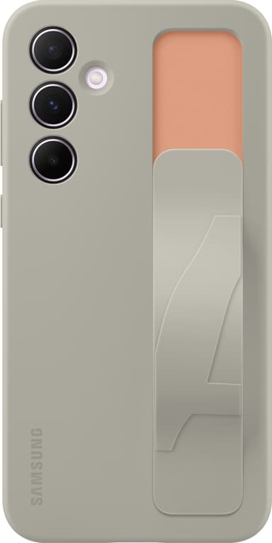 Samsung Galaxy A55 5G Standing Grip deksel (grå)