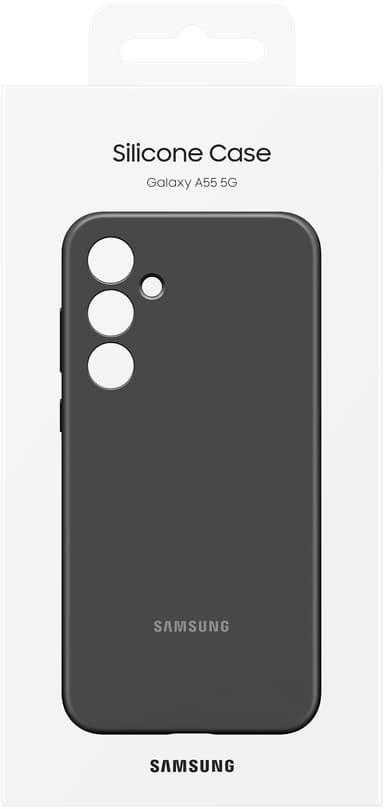 Samsung Galaxy A55 5G Silicone deksel (sort)