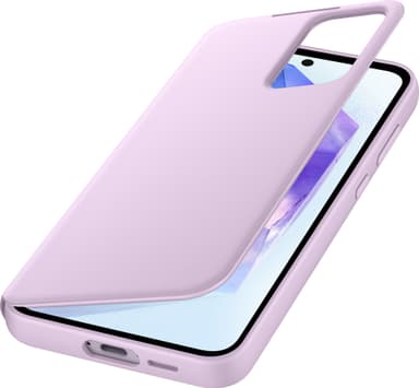 Samsung Galaxy A55 5G Smart View Wallet lommebokdeksel (lavender)