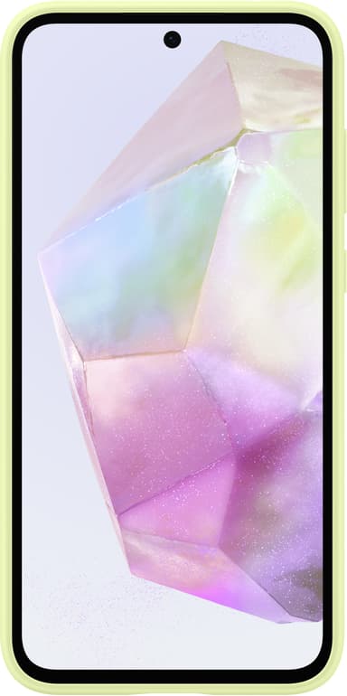 Samsung Galaxy A35 5G Silicone deksel (lime)