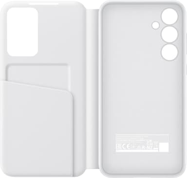 Samsung Galaxy A55 5G Smart View Wallet lommebokdeksel (hvit)