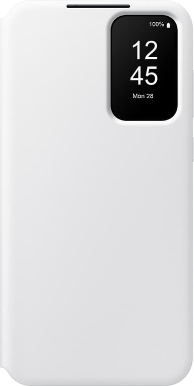 Samsung Galaxy A55 5G Smart View Wallet lommebokdeksel (hvit)
