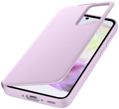 Samsung Galaxy A35 5G Smart View Wallet lommebokdeksel (lavender)