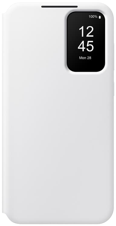 Samsung Galaxy A35 5G Smart View Wallet lommebokdeksel (hvit)