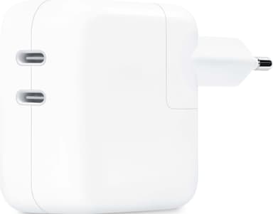 Apple 35W Dual USB-C strømadapter