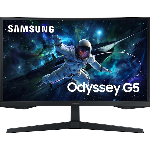 Samsung Odyssey G55C LS27CG552EUXEN 27” buet VA gamingskjerm