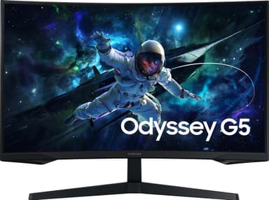 Samsung Odyssey G55C LS32CG552EUXEN 32” buet VA gamingskjerm
