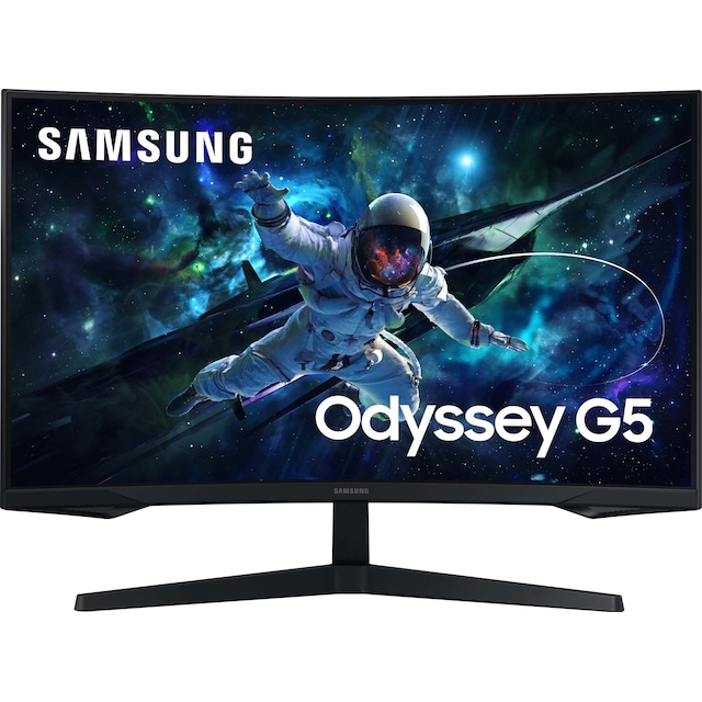 Samsung Odyssey G55C LS32CG552EUXEN 32” buet VA gamingskjerm