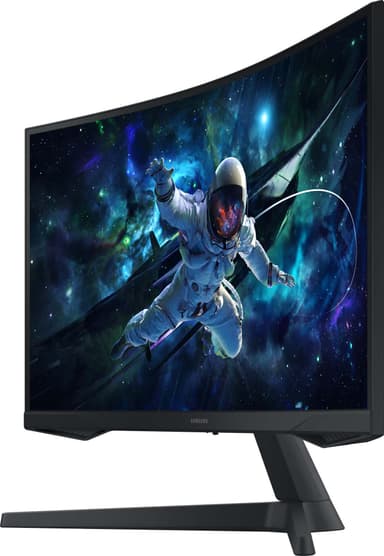 Samsung Odyssey G55C LS27CG552EUXEN 27” buet VA gamingskjerm