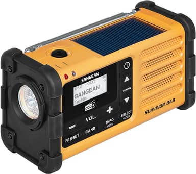 Sangean MMR-88 digitalradio (oransje)